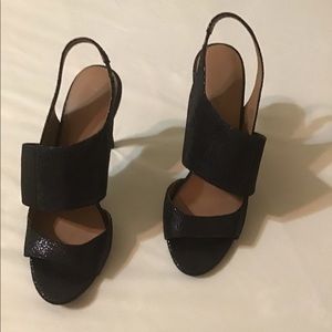 CK Asymmetrical Dress Pumps